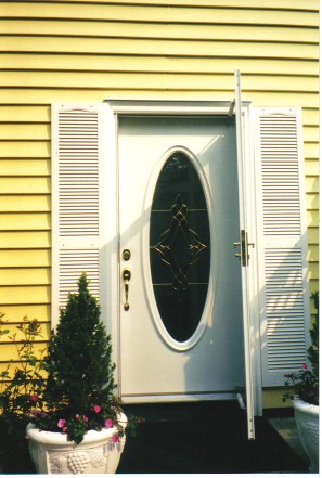Stanley door with Oval insert