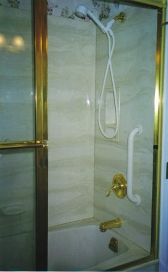 cultured marble tub surround
