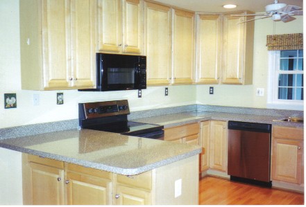 Peninsula cabinets